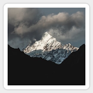 Mountain Above a Valley Sticker